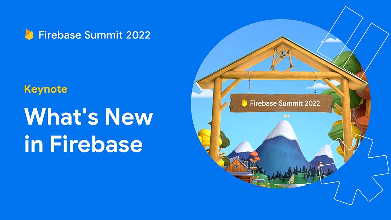 A YouTube thumbnail with The Firebase Summit 2022